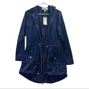 Michael Kors Hooded Windbreaker Jacket, Size XS NWT
